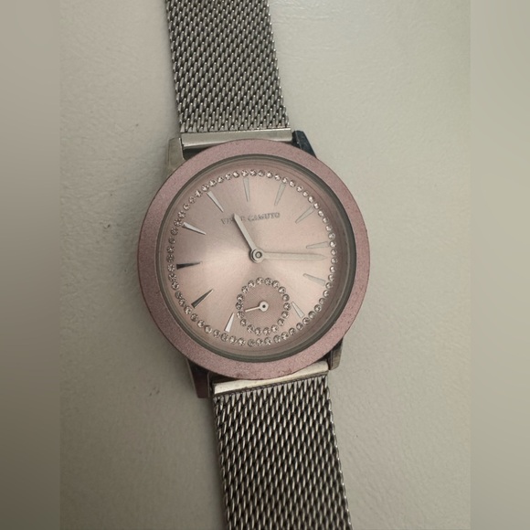 Vince Camuto Silver Mesh Ladies Watch - Picture 2 of 10